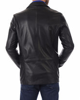 Men Genuine Leather Blazer Sport Coat 40